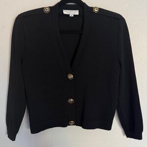 St. John cropped cardigan (M)